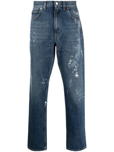 Martine Rose Painter-wash Straight Jeans In Paintw Painter Wash