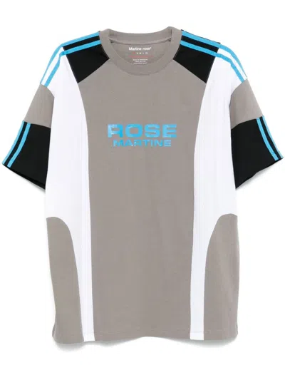 MARTINE ROSE PANELLED T-SHIRT