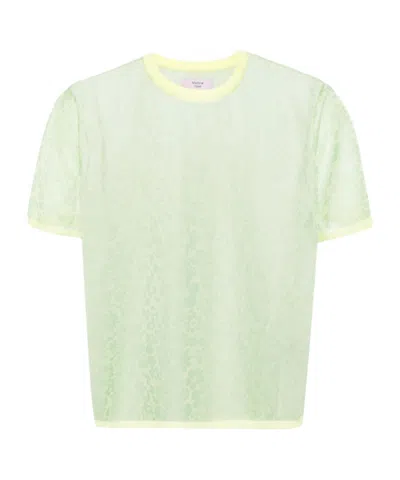 Martine Rose Pattern Jacquard T-shirt In White