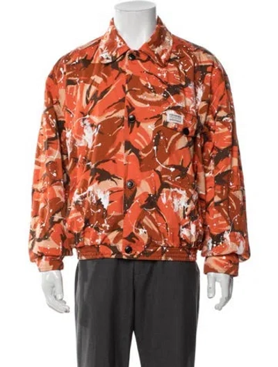 Pre-owned Martine Rose Patterned In Orange