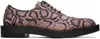 Martine Rose Pink Clarks Edition Oxfords In Rose