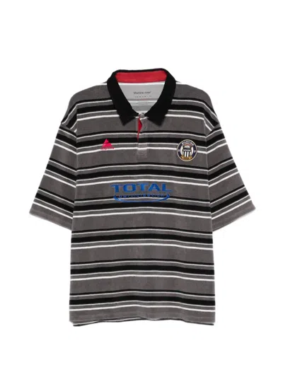 Martine Rose Polo Shirt With Logo In Multi