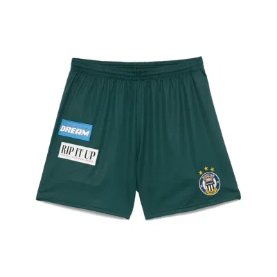 MARTINE ROSE POLYESTER SHORTS