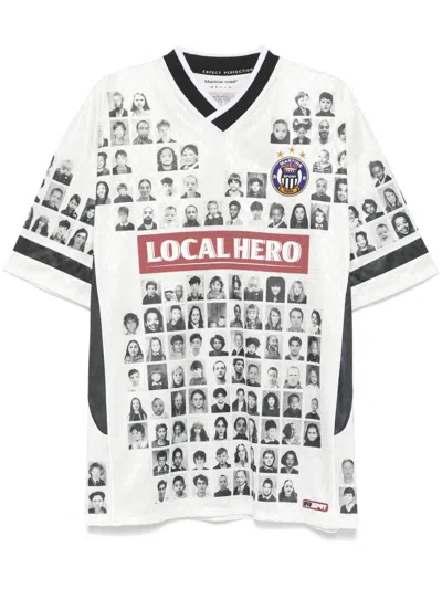MARTINE ROSE PRINTED JERSEY