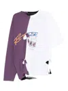 Martine Rose Printed Tie-detail T-shirt In White
