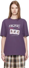 Martine Rose Classic T-shirt In Purple