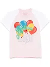 Martine Rose Raglan Shrunken T-shirt In Pink