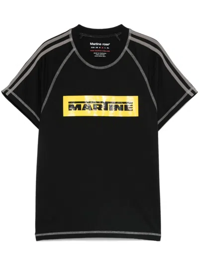 Martine Rose Raglan T-shirt In Black