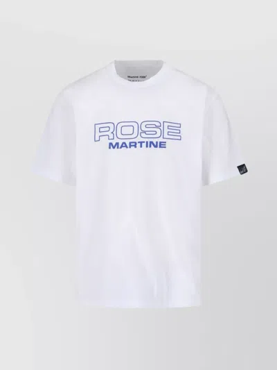 MARTINE ROSE REGULAR FIT CREW NECK SHORT SLEEVE TOP