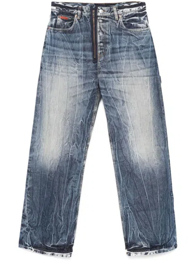 Martine Rose Regular Jeans In Blue