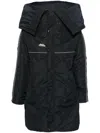 Martine Rose Reverse Manager Coat In Blue