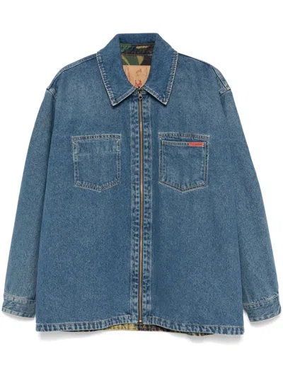 Martine Rose Wendbares Hemd In Blau