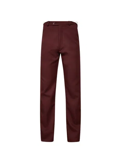 Martine Rose Rolled Tailored Pants In Black