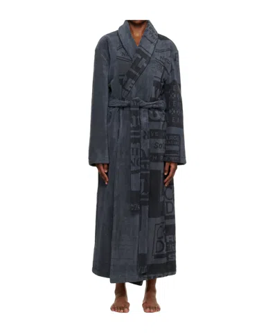 MARTINE ROSE ROSE X TOMMY JEANS JACQUARD TOWELED COAT