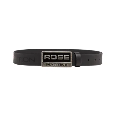 Pre-owned Martine Rose Rubber Tyre Belt 'black'