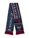 Martine Rose Scarf In Blue
