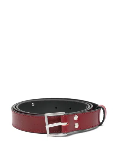 Martine Rose Sex Letter Belt In Red | ModeSens