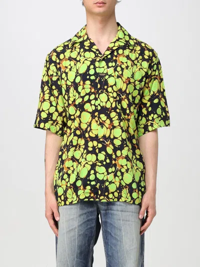 MARTINE ROSE SHIRT MARTINE ROSE MEN COLOR GREEN,G63182012