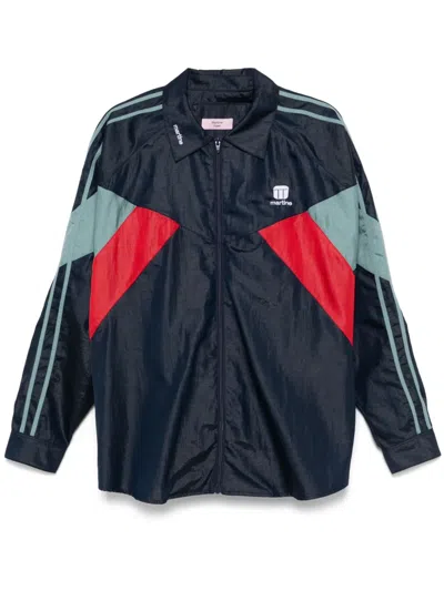 MARTINE ROSE SHIRT-STYLE TRACK JACKET