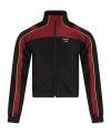 Martine Rose Shrunken Tech Jacket Contrast Trim Design In Red