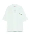 Martine Rose Green Printed Shirt In Mint Green