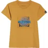 Martine Rose Shrunken Graphic T-shirt In Brown