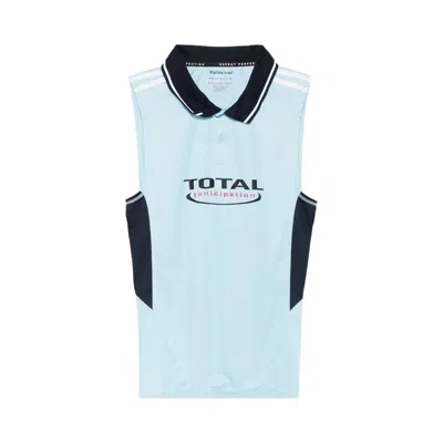 Pre-owned Martine Rose Shrunken Stretch Football Vest 'blue Light/blue' | Men's Size Xl