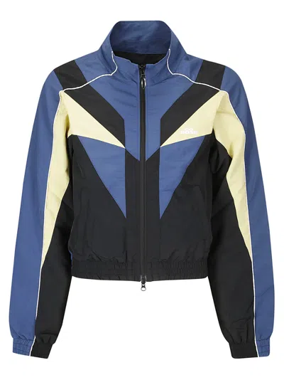 Martine Rose Shrunken Track Jacket In Blue