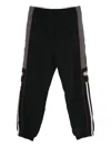 Martine Rose Side-stripe Track Pants In Black