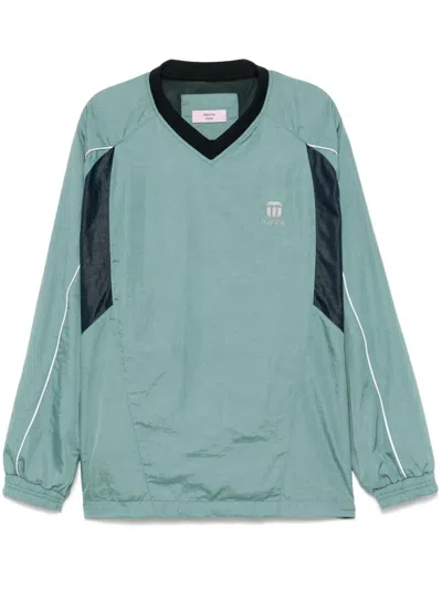 Martine Rose Sports Sweatshirt In Green