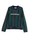 Martine Rose Sporty Logo Polo In Green