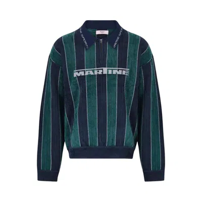 Pre-owned Martine Rose Sporty Logo Polo 'green' | Men's Size S