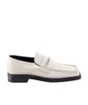 Martine Rose Square Head Loafer Shoes In Animal Print