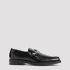 Martine Rose Leather Loafers With Square Toe In Black