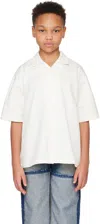 MARTINE ROSE SSENSE EXCLUSIVE KIDS OFF-WHITE SHIRT