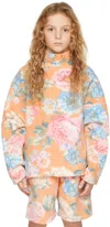 Martine Rose Ssense Exclusive Kids Orange Sweatshirt In Org/pnk/blu