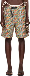 Martine Rose Ssense Exclusive Multicolor Board Swim Shorts In Multi