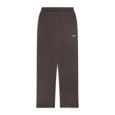 Martine Rose Straight Leg Sweatpant Brown In Xs