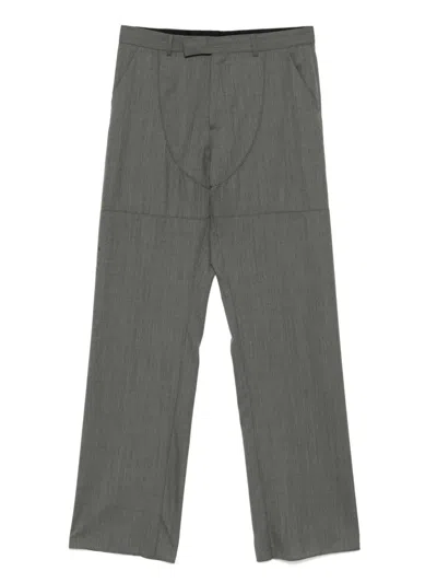 Martine Rose Straight-leg Trousers In Gray