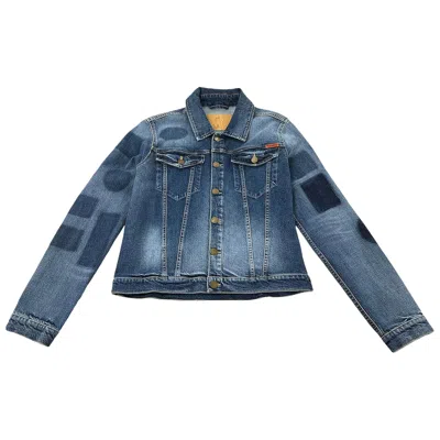 Pre-owned Martine Rose Stretch Denim Shirt 'blue' | Men's Size S