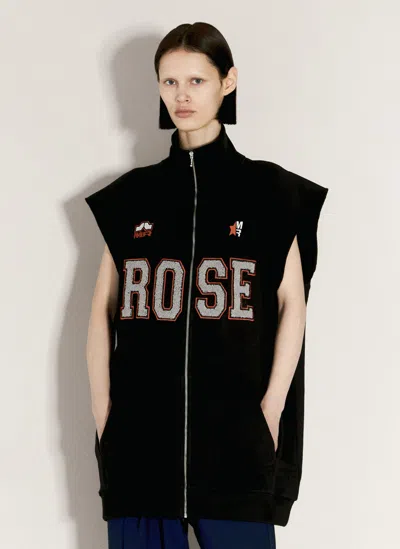 Martine Rose Stretched Gilet In Black