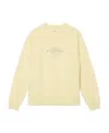 Martine Rose Embroidered Cotton Sweatshirt In Nude