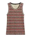 Martine Rose Striped-pattern Vest In Multi