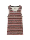 Martine Rose Striped-pattern Vest In Multi
