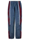 Martine Rose Layered Sweatpants In Blue