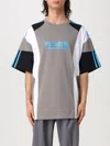 Martine Rose Oversized Paneled T-shirt In Grau