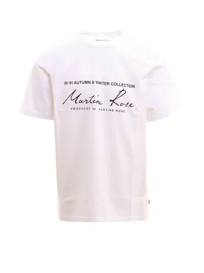 Martine Rose T-shirt In White