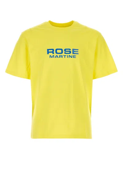 Martine Rose T-shirt-s Nd  Male In Yellow
