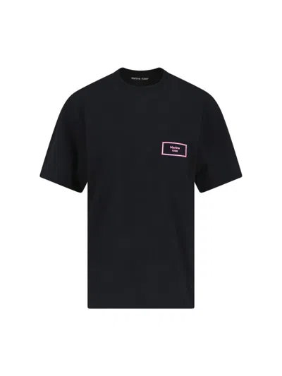 Martine Rose T-shirts And Polos In Black