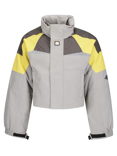 Martine Rose Tailored Shrunken Sports Jacket With Structured Design And Zip Closure In Neutral